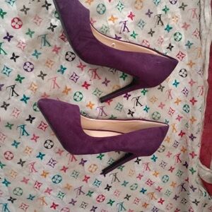 Forever 21 Plum Pointed-Toe Stiletto Heels